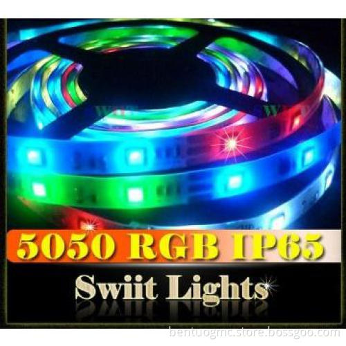 Elegant & Bright 12&24Volt RGB SMD5050 ribbon lighting strips